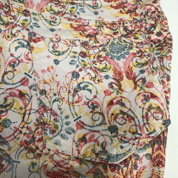 GV Amanda The Original Slimming Jean Stonewood-Roman Scrolls Size 16 New - Picture 4 of 5